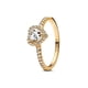 thumbnail image 1 of Anillo Elevated Heart Baño de Oro 14k Talla 52, 1 of 3