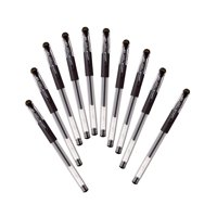 三菱鉛筆 - Uni-Ball Signo Um-151 Bolígrafo De Tinta Gel - 0,38 Mm - Set De 10 (Negro)