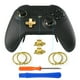 thumbnail image 2 of Aros de Acento y Botones de Cambio de Perfil AARONMEI para Control Xbox One Elite 2 Pack Cromo Mate-Dorado, 2 of 3