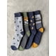 thumbnail image 1 of Calcetines Largos Invierno Bota Nieve Gruesos 6 Pares multicolor 40-45, 1 of 3