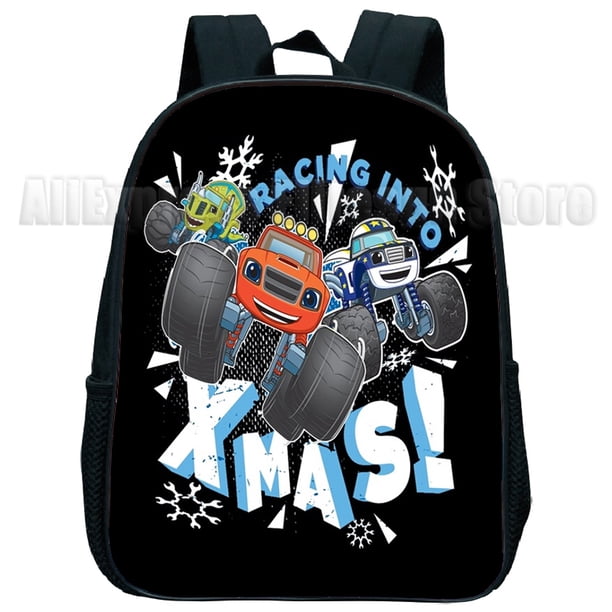 Blaze and the Monster Machines Backpack Children Toddler Kindergarten Bookbags Kawaii Boys Girls Kids Cartoon School Bags