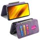 thumbnail image 2 of Funda Billetera Magnética para Xiaomi Poco X3 NFC Soporte Tarjetas Desmontable Morado, 2 of 6