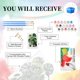 thumbnail image 5 of Kit Enmarcado de Pintura por Números Camocin – Plantas Tropicales, 5 of 7
