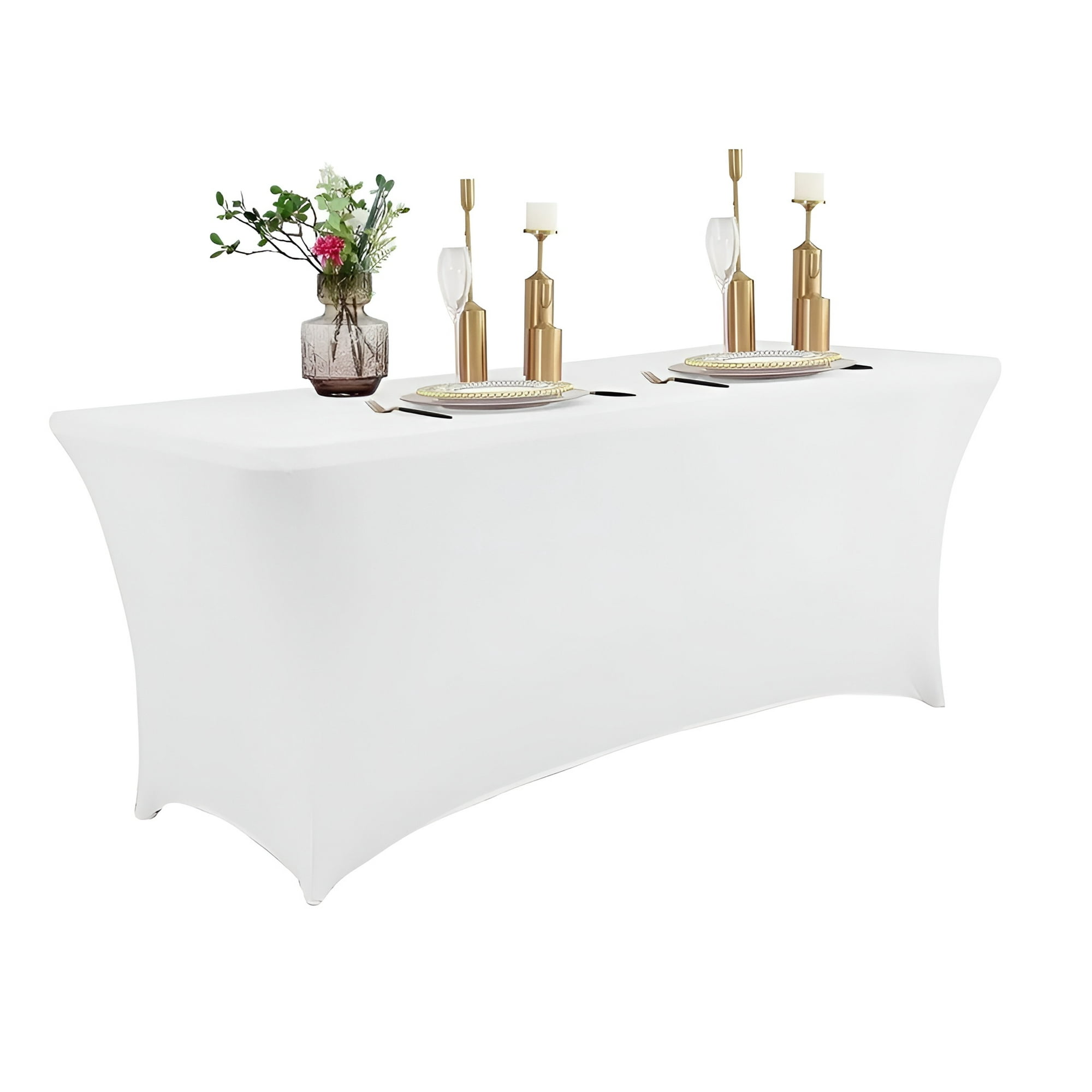 Genérico - Tela Spandex 180x75cm Funda De Mantel Para Mesa Eventos