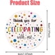 thumbnail image 2 of 120 pegatinas de agradecimiento universales de 4 cm para celebraciones, baby showers, bodas, despedidas de soltera, cumpleaños, sobres y embalajes de regalos (estilo estrella)., 2 of 7