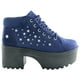 thumbnail image 2 of Botin Estrella Alto Azul Danicolle, 2 of 4