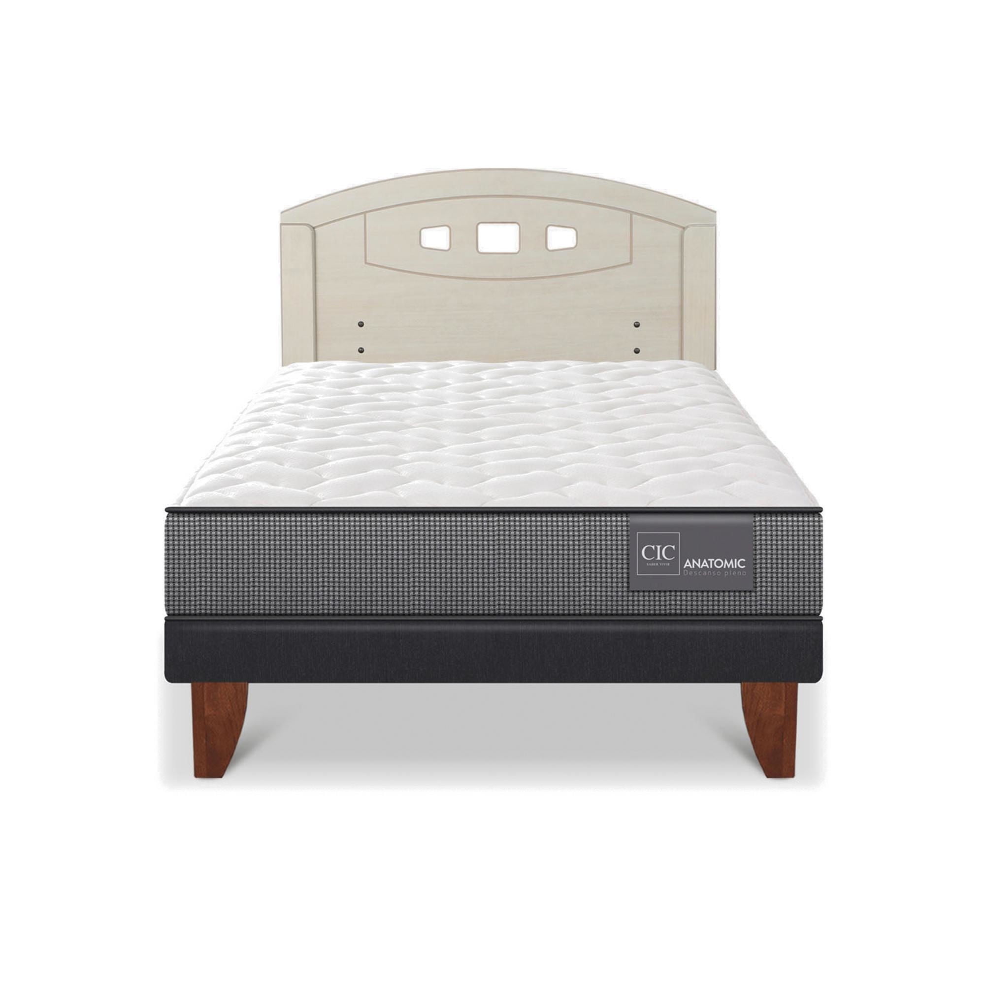 Cic - Cama Europea Anatomic 1.5 Plaza Base Normal