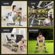 thumbnail image 5 of Juego de 5 bandas de resistencia de tela Tribe Lifting para ejercicios, 5 of 7