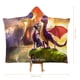 thumbnail image 2 of Spyro el Dragón Manta Capa con Capucha Anti-Bolitas, Manta de Lana Ártica Suave, Manta Portátil de Felpa Ligera y Lujosa, Poncho para Siesta en Casa y Oficina, 100*130cm, 2 of 6
