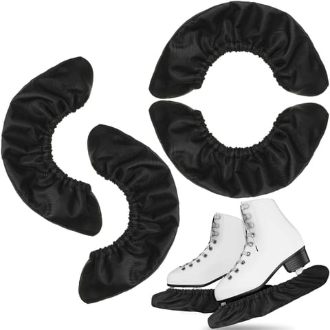 Xusx111 - Cuatro Protectores De Patinaje Sobre Hielo, Fundas De Patines De Hockey Sobre Hielo, Inmersión De Personajes Absorbentes De Agua Para Niños, Accesorios De Hockey Sobre Hielo, Fundas De Patin