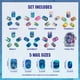 thumbnail image 2 of Pres-On Nails Townley Girl Disney Stitch con 84 piezas para niños, 2 of 9