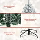 thumbnail image 4 of Árbol de Navidad DORTALA, 2,7 m, con bisagras y soporte, 4 of 7