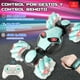 thumbnail image 4 of Auto De Truco Control Remoto Dual Luz Música Juguete Niños Celeste, 4 of 10
