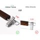 thumbnail image 3 of Perchas para pantalones y faldas Amber Home, madera maciza de nogal, 36 cm, paquete de 10, 3 of 7