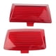 thumbnail image 1 of 1 Par De Cubiertas De Lentes De Luz Fender Tips Mud Guard Para Electra Glide Red, 1 of 3