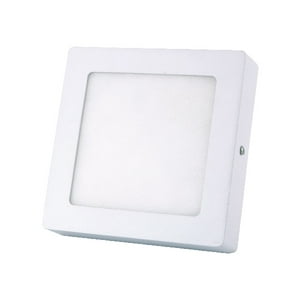 Bp - Panel Led Cuadrado 6W Luz Cálida Sobrepuesto