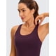 thumbnail image 3 of Camiseta sin mangas CRZ YOGA Butterluxe Workout con sujetador acolchado, color morado oscuro, 3 of 4