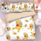 thumbnail image 1 of Winnie the pooh Duvet Cover Comforter Cover Set Cute Bedding Set Gifts for Kids Boys Girls Home Decoration Queen King Full Size Bed Sheets, 1 of 5