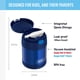 thumbnail image 2 of Frasco para Alimentos THERMOS FUNTAINER 300 mL Acero Inoxidable para Niños Azul Marino, 2 of 7
