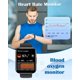 thumbnail image 4 of Monitor de frecuencia cardíaca Smart Watch RUIMEN D1, 4 of 8