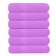 thumbnail image 1 of Juego de 6 toallas KAHAF COLLECTION 69 × 137 cm color lila claro, 1 of 6