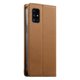 thumbnail image 2 of Funda Tipo Cartera de Cuero Sintético para Samsung Galaxy A51 4G Bloqueo RFID, con Ranuras para Tarjetas y Bolsillo para Efectivo, Cierre Magnético Fuerte Marrón, 2 of 6