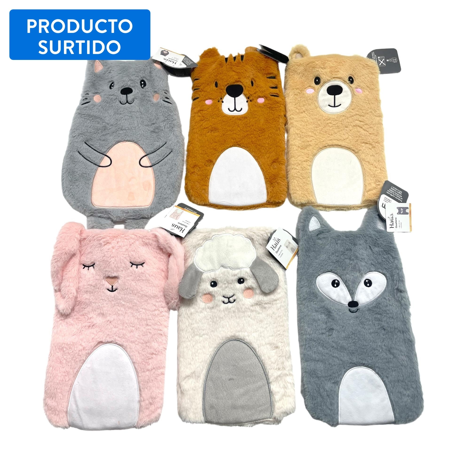 Guatero Infantil Animales Hulepoliéster Surtido Haus