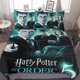 thumbnail image 1 of Harry Potter 3-Piece Bedding Set Warm And Comfortable Soft Duvet Cover Bed Set for Boys Girls Kids Adult Bedroom All Season, 1 of 5