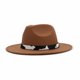 thumbnail image 1 of Sombrero Vaquero animal print marron Talla Única, 1 of 4