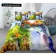 thumbnail image 1 of Oil Painting Landscape Duvet Cover Natural Scenery Bedding Set Teen Adult Floral Ocean Building Polyester Quilt Cover Bed Sheets, 1 of 5