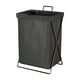 thumbnail image 3 of Canasto De Lavandería Plegable Bolsa De Lavandería Grande Para El Lavadero Del Hogar Dormitorio Sin Tapa Negro, 3 of 3