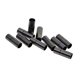 thumbnail image 2 of 10Set 4/5 / 6mm Cuero Bayoneta Broches Cordones Extremos Joyería DIY Negro 18x6mm, 2 of 5