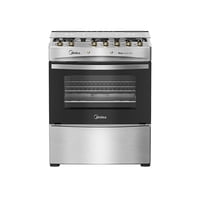 Midea - Cocina Gas Licuado 5 Quemadores Cocinas A Gas Mcg-5Qpi30Ns