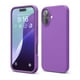 thumbnail image 1 of Funda Elago Silicona Líquida Morado Neón, 1 of 3