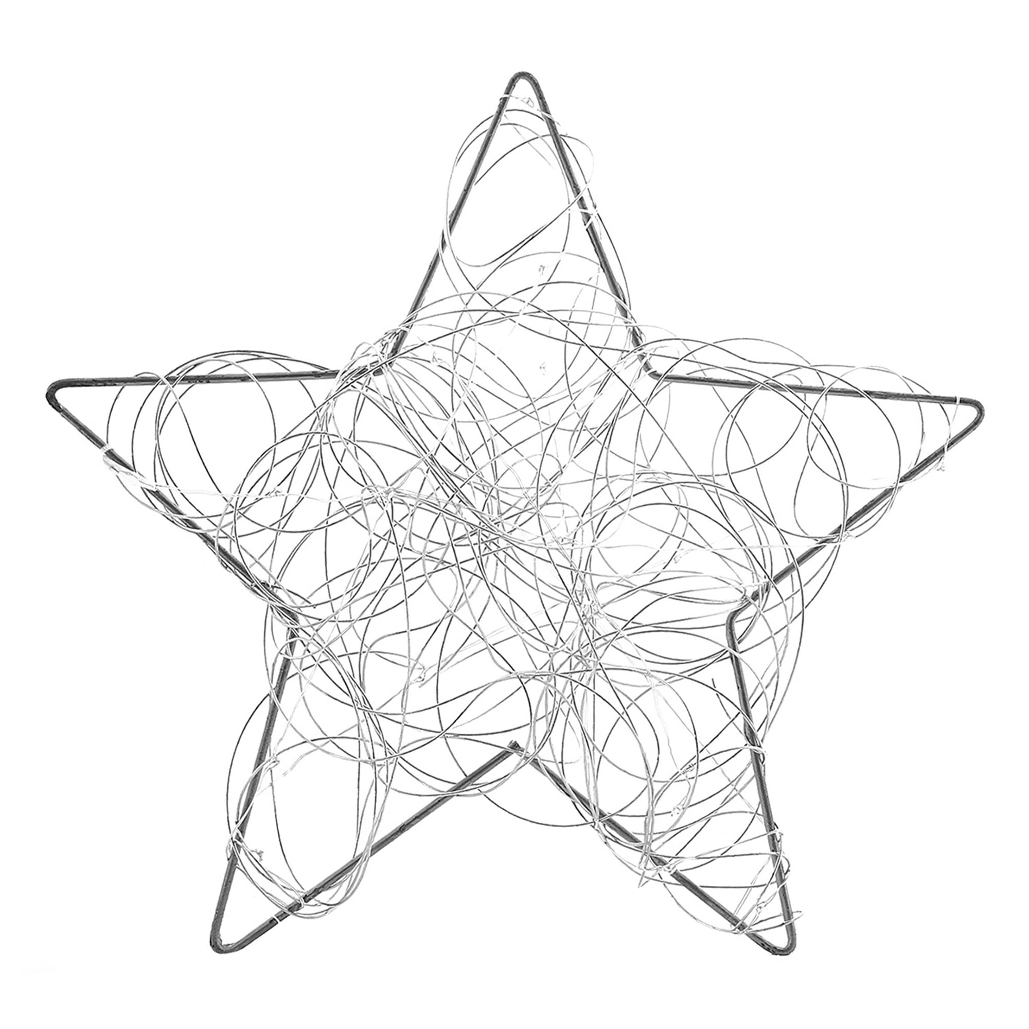 Mallorca - Estrella Luminosa Luces Led Silver