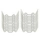 thumbnail image 3 of 50 Clips Para Acristalamiento De Acero Inoxidable Tipo W De 1,2 Mm De Grosor., 3 of 5