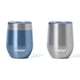 thumbnail image 1 of Vaso para Vino Contigo River North de Acero Inoxidable 350 mL Paquete de 2, 1 of 9