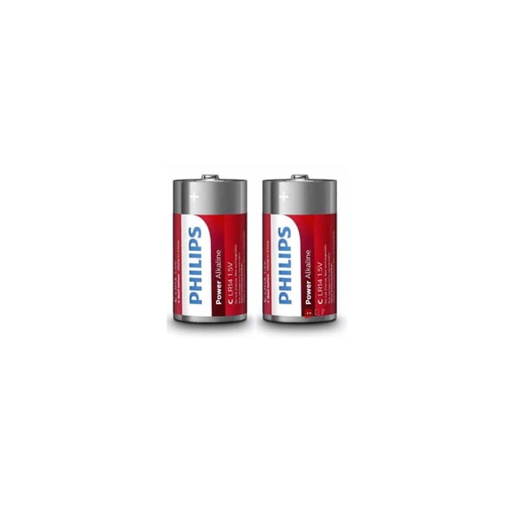Blíster 2 Pilas Alcalinas C Lr14 Baby Philips - Ps