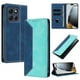 thumbnail image 2 of Funda FOXDOCK para Motorola Moto G86 Power de Cuero Premium Bicolor con Ranuras RFID, Carcasa Tipo Billetera Antigolpes y Soporte Plegable, 2 of 6