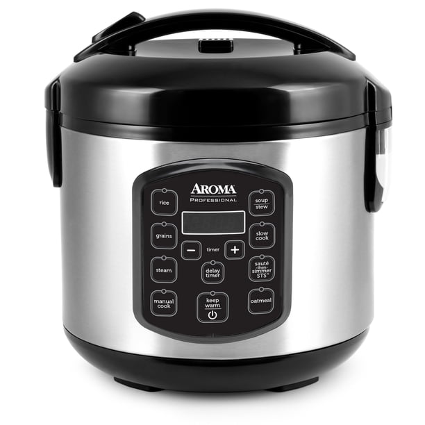 ® Profesional Olla Arrocera Y Multicocina Digital Para Arroz Y Granos De 8 Tazas (cocidas) 2 Qt Arc 984sbd
