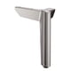 thumbnail image 1 of Patas para muebles de esquina, patas triangulares para muebles, repuesto de cama, elevador de muebles, patas de metal para muebles, patas para sofá, t Plata 10cm, 1 of 5