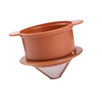 Bothyi - Filtro De Café Colador De Café Por Goteo De Acero Inoxidable Para Oficina Interior