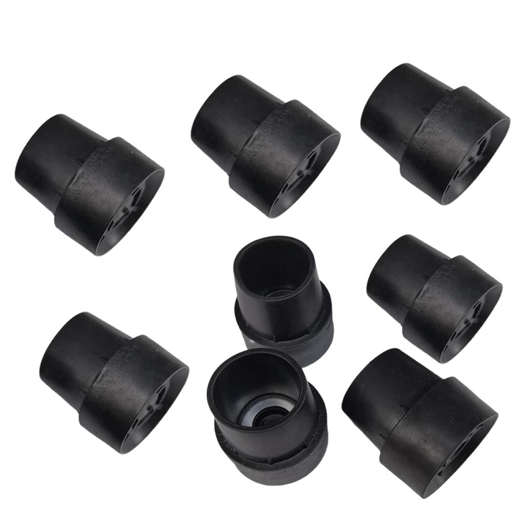 Magideal - Cubiertas Para Patas De , Puntas De Goma Para Patas Que Evitan Que Se Camine La La L Extremo De Silenciada , 8 Piezas