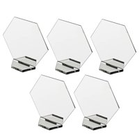 Magideal - Tarjetas De Placas En De Acrílico , Tarjetas De Números De Asientos De , Decoración De Letreros De Nombre De Invitados De