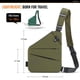 thumbnail image 5 of Bolsa de viaje WANDER PLUS® Antirrobo con bandolera negra, 5 of 7