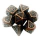 thumbnail image 4 of Dados De Metal Poliédricos De 7 Piezas Para D&D Pathfinder RPG Game 03, 4 of 5