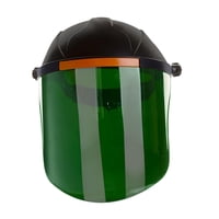 Ioensy - Máscara De Soldadura Protectora Facial Con Visera Abatible, Versátil Para Trabajadores De Soldadura, Color Verde Negruzco