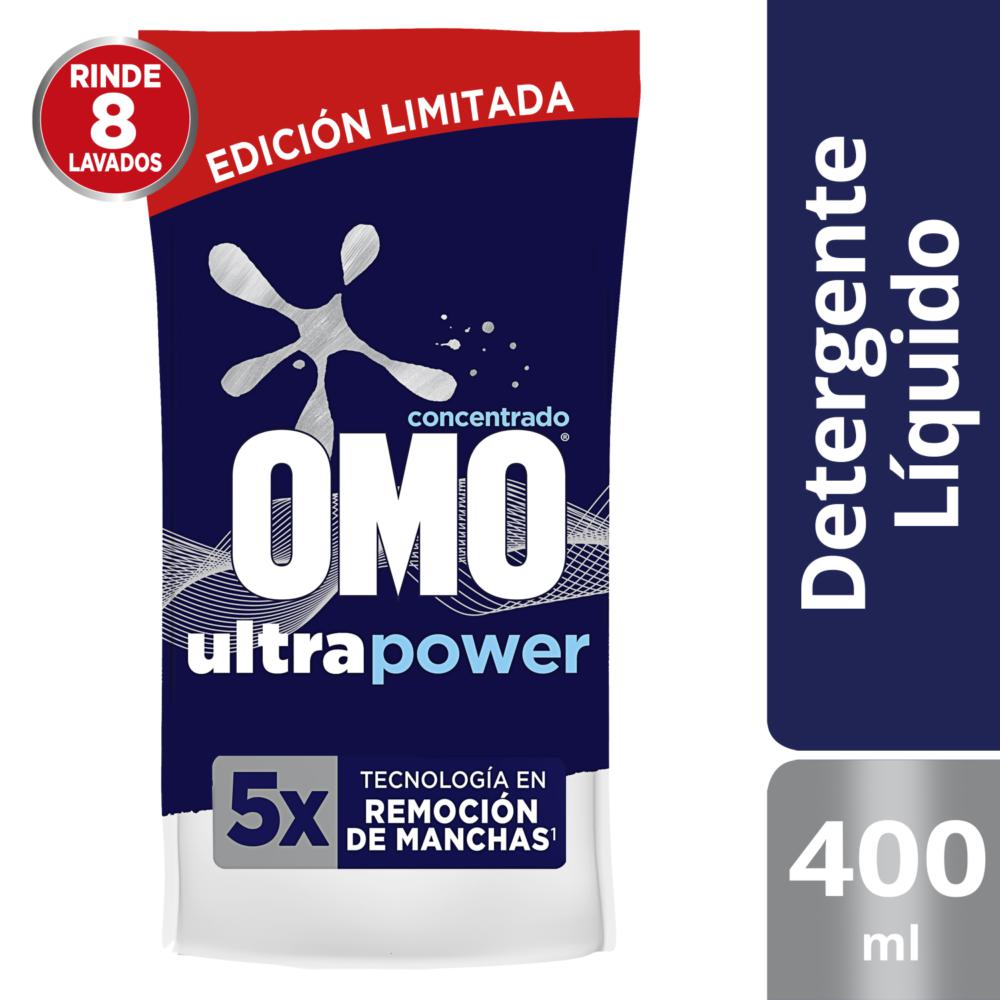 Deterg Liquido Ultra Power Dp 400Ml Omo