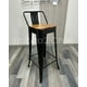 thumbnail image 3 of Pack 4 Taburetes Tolix Asiento De Madera 64cm - Negro, 3 of 3