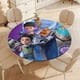 thumbnail image 4 of Megamente-theme Fitted Round Tablecloths Elastic Edged Table Covers Waterproof Table Cloth for Kitchen Holiday Party Tables Decor 120cm, 4 of 6